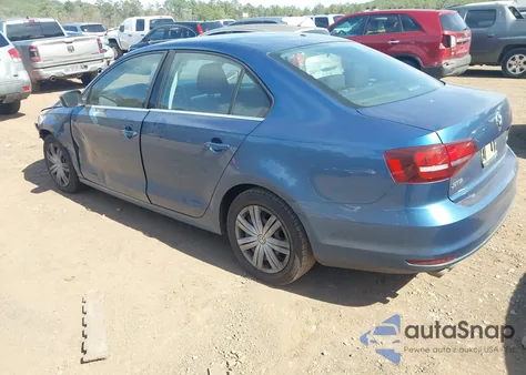 2017 Volkswagen Jetta 1.4T S z USA, uszkodzony, nr VIN 3VW2B7AJ9HM375944